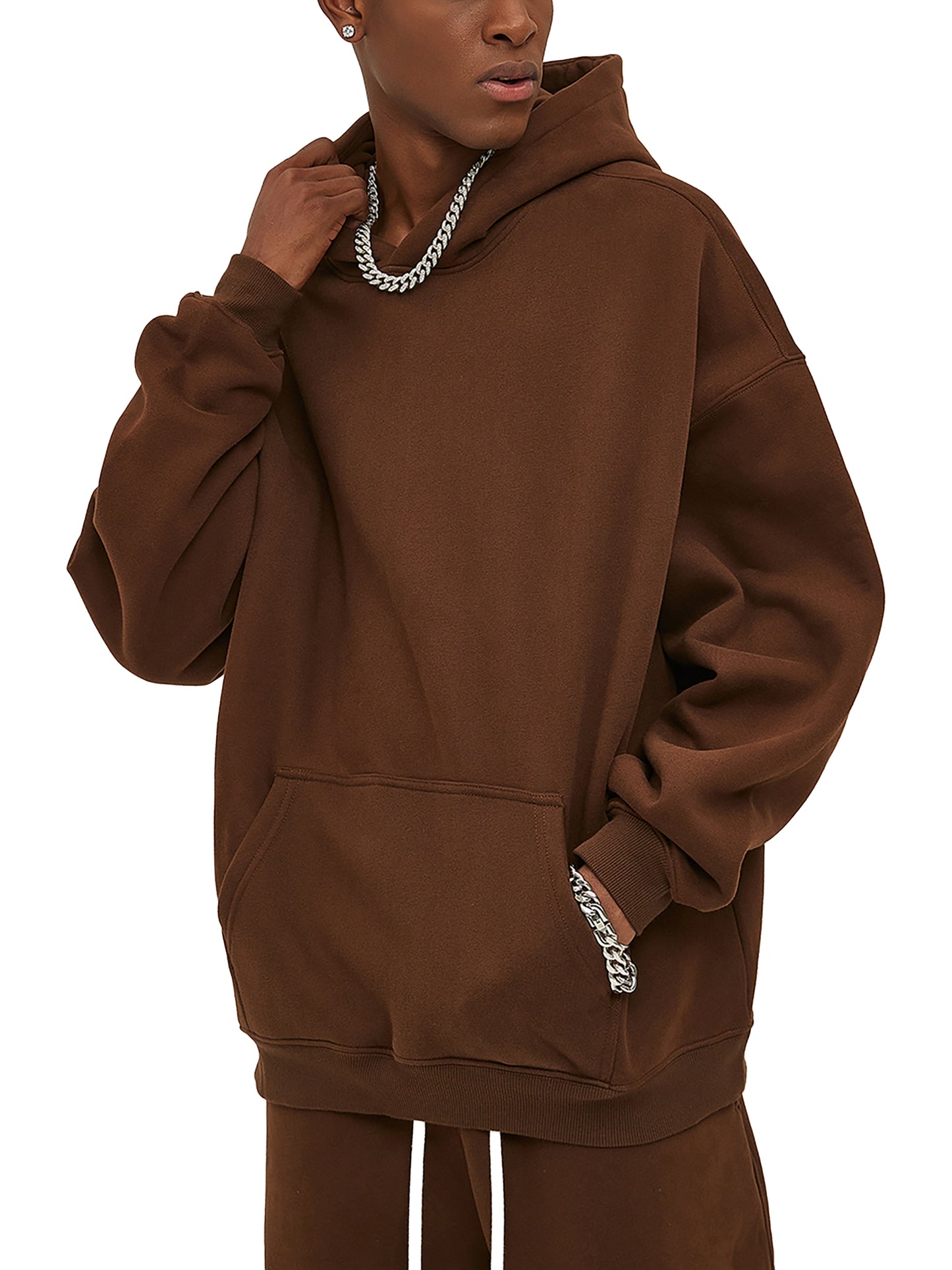 OVERSIZED FLEECE HOODIE