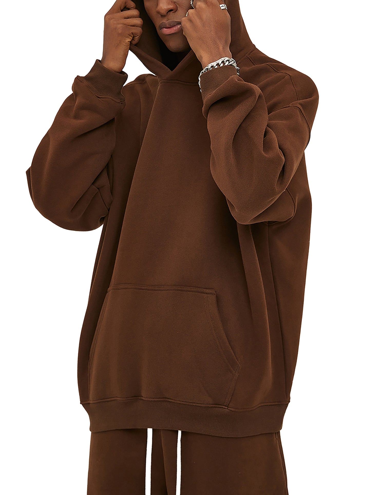 OVERSIZED FLEECE HOODIE