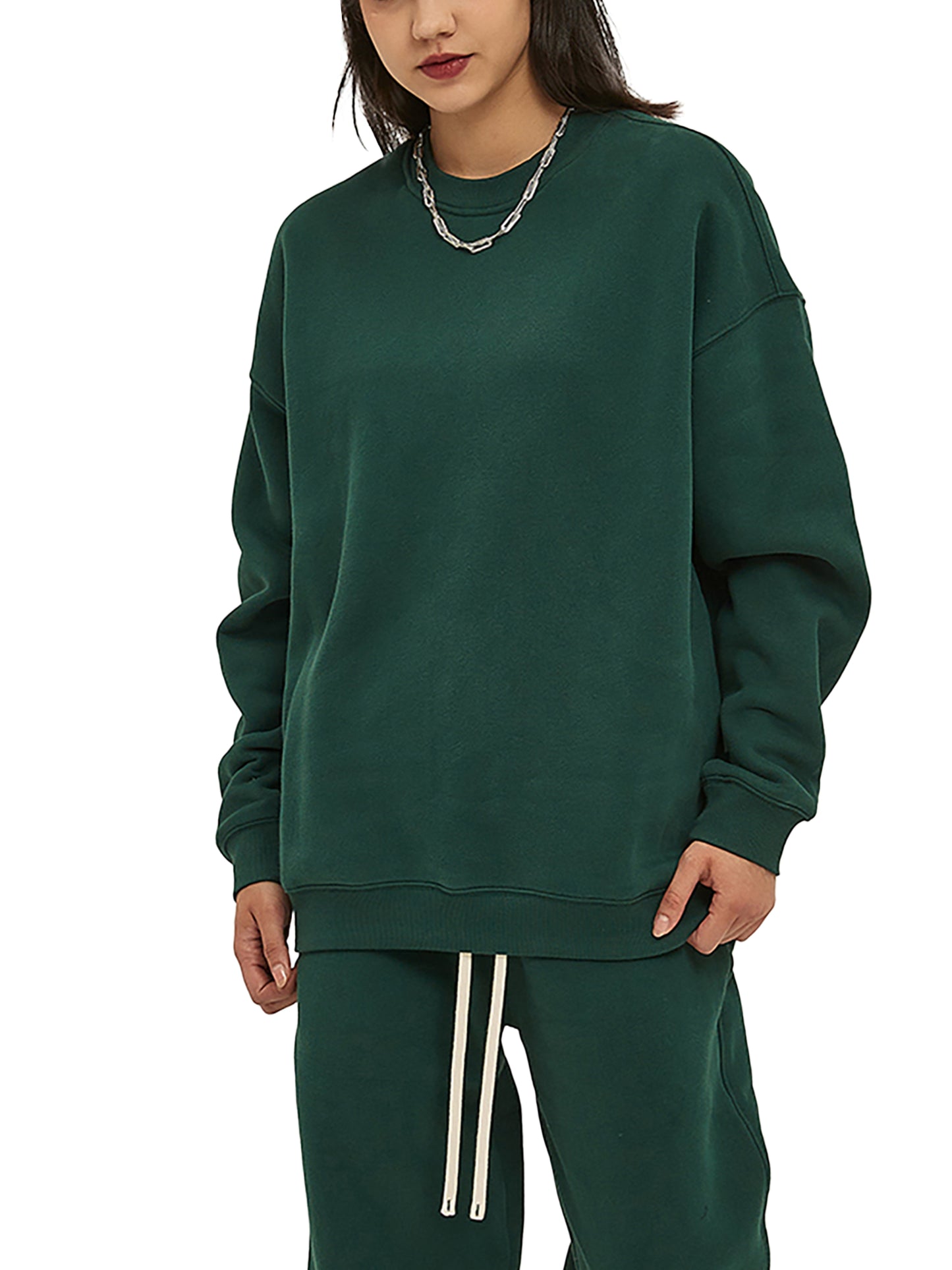 FLEECED SWEATSHIRT