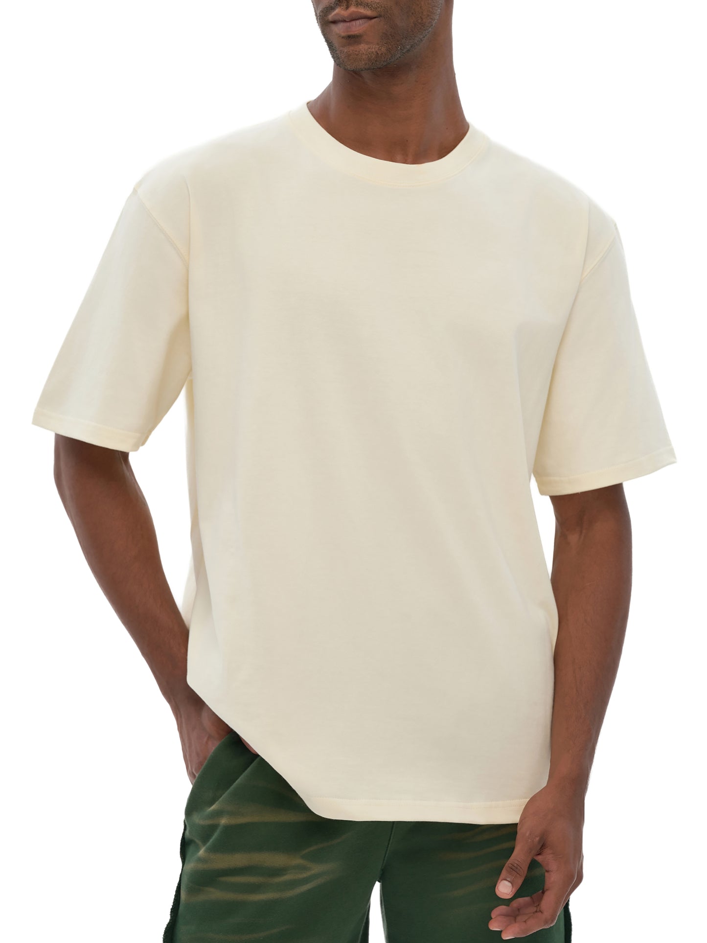 DROP SHOULDER TEE