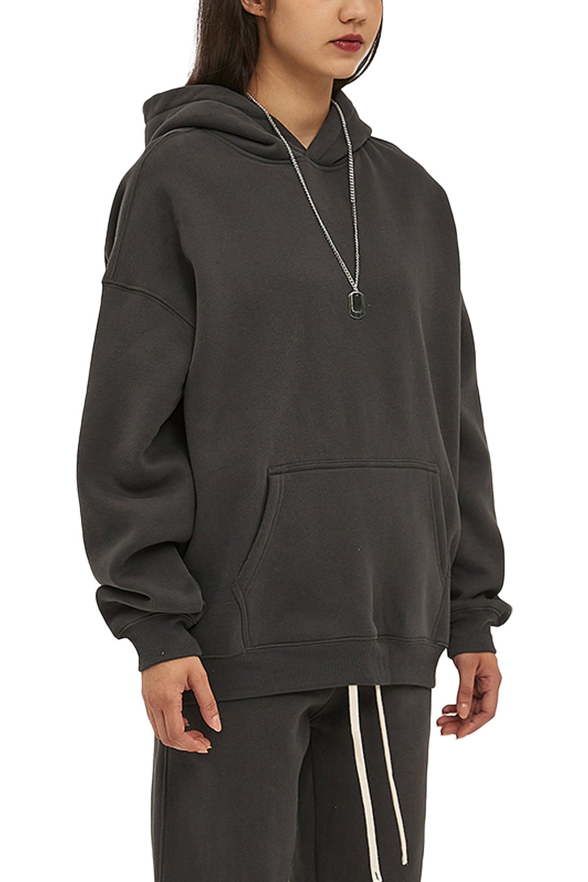 OVERSIZED FLEECE HOODIE