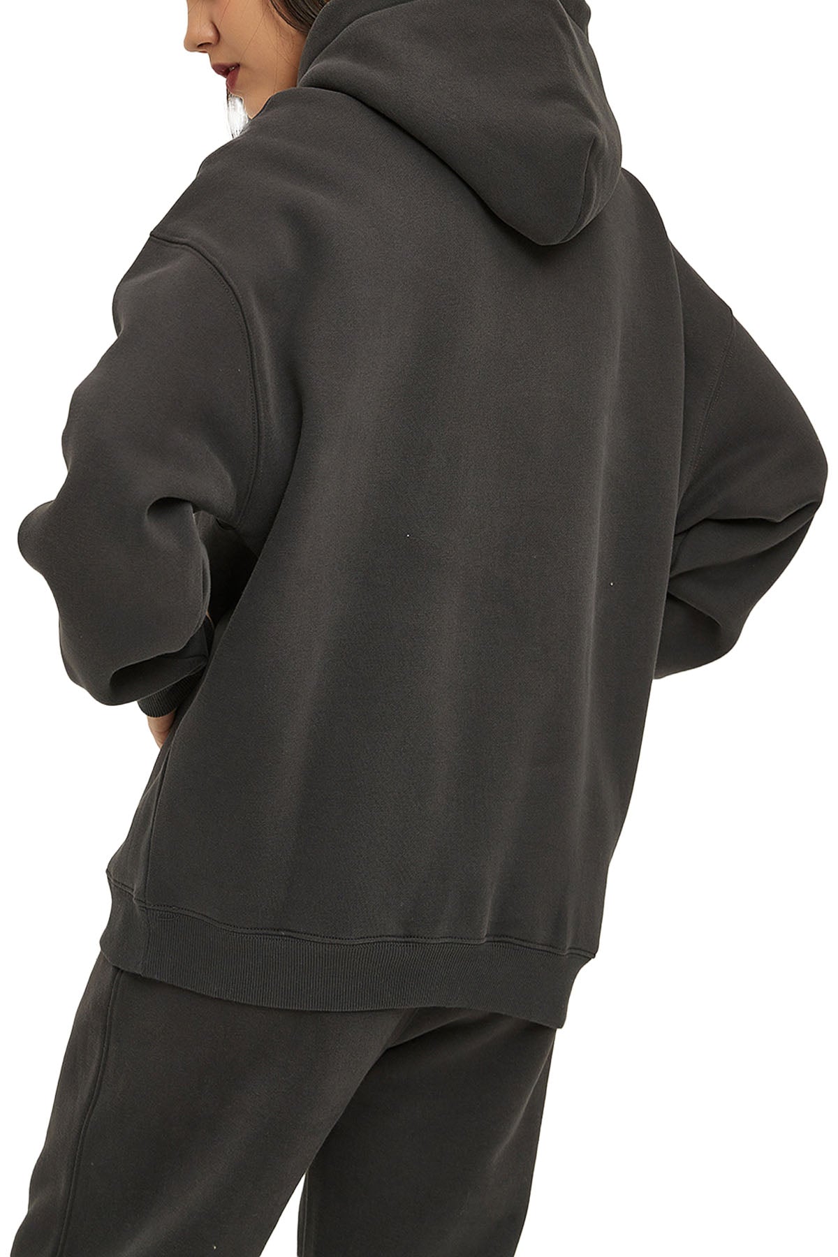 OVERSIZED FLEECE HOODIE