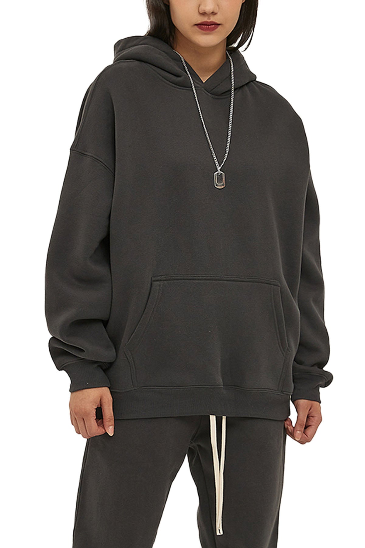 OVERSIZED FLEECE HOODIE